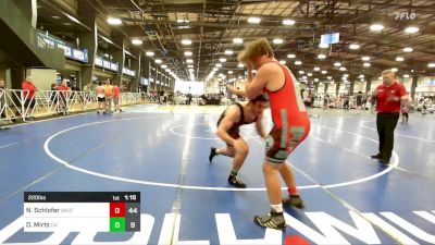 220 lbs Round Of 64 - Noah Schlofer, Team Shutt Penguin vs Derik Mirts, Combat Athletics