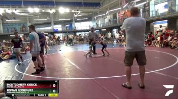 55 lbs 2nd Wrestleback (16 Team) - Montgomery Kissick, Higher Calling vs Roman Rodriguez, Alabama Elite White