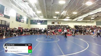 152 lbs Quarterfinal - Scott Lallas, Spaulding vs Roman Farnsworth, Mascoma Valley