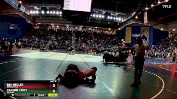 150 lbs Prelim - Ben Hegler, Brecksville vs Carson Casey, Smyrna