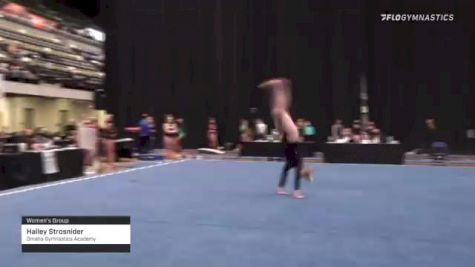 Hailey Strosnider - Women's Group, Omaha Gymnastics Academy - 2021 Women's Xcel Region 4 Championships