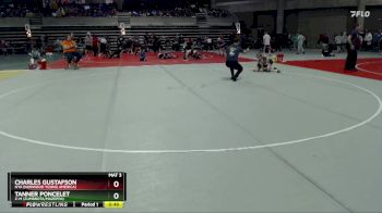 75 lbs Cons. Round 3 - Tanner Poncelet, Z-M (Zumbrota/Mazeppa) vs Charles Gustafson, NYA (Norwood Young America)