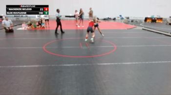 70 lbs Round 3 - Kloe Routledge, Tough House Wrestling Club vs Mackenzie McLeod, Bison Takedown Club