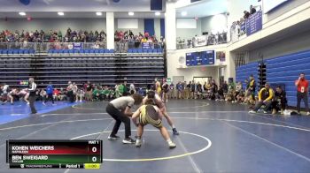 165 lbs Cons. Round 2 - Ben Sweigard, TAYLOR vs Kohen Weichers, NAPOLEON