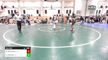 175 lbs Consi Of 8 #1 - Noah Alexandre, Brockton vs Adynn Cheung, Quincy/North Quincy