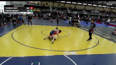 138 lbs Round Of 16 - Norman Trott, Cranston West vs Austin Henault, Lincoln