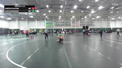 133 lbs Semifinal - Lincoln Flayter, UW-Parkside vs Elon Rodriguez, UW-Parkside