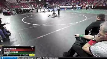 D1-170 lbs Quarterfinal - Camren Dennee, Marshfield vs Travis Moore, Union Grove