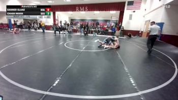 175 lbs Cons. Round 3 - Danner Glanz, Worland vs Chase Reese, Douglas