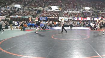 A - 118 lbs 5th Place Match - Aiden Hill, Laurel vs Tyson Syth, Sidney / Fairview