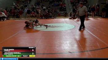 128 lbs Round 3 - Vlad Smith, Sparkman vs Jonathan Norvell, Hazel Green HS