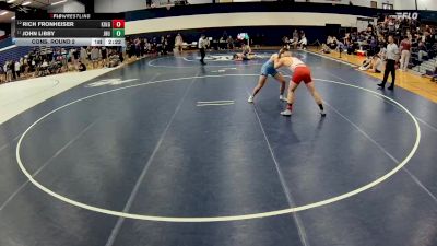 197 lbs Cons. Round 2 - John Libby, Johns Hopkins vs Rich Fronheiser, King`s (pa)