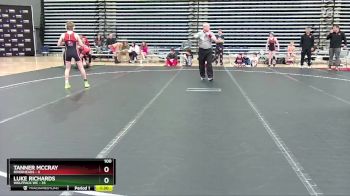 100 lbs Round 1 (10 Team) - Tanner McCray, Riverheads vs Luke Richards, Wolfpack WC