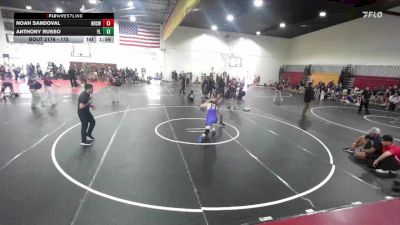 175 lbs Cons. Round 1 - Noah Sandoval, Norwalk High School Wrestling vs Anthony Russo, Yorba Linda