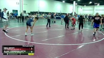 120 lbs Placement (16 Team) - Elijah Lunderman-Hattaway, Camden Outsiders The Greasers vs Neal Krysty, S.E.O. Wrestling Club- Blue