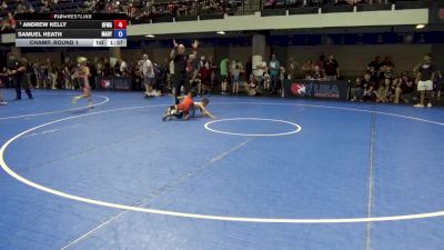 49 lbs Champ. Round 1 - Andrew Kelly, Black Flag Wrestling Academy, Inc vs Samuel Heath, Maryland