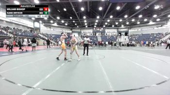 125 lbs Cons. Round 3 - William Bishop, Reinhardt University (GA) vs Kane Bryson, Montreat College