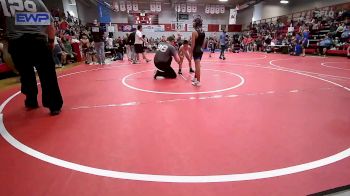 73 lbs Rr Rnd 3 - Isaiah Mattox, Salina Wrestling Club vs Sophia Robinson, Miami