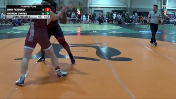 285 lbs Cons. Round 2 - John Petersen, University Of Indianapolis vs Andrew Dupree, Davenport University