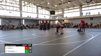 100 lbs Round 4 (6 Team) - Allison Hunter, Wisconsin Black vs Jade Brundige, Missouri Black
