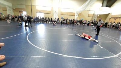 75 lbs Champ. Round 1 - Beau Phillips, Morgan Wrestling Club vs Parker Hansen, Green River Grapplers