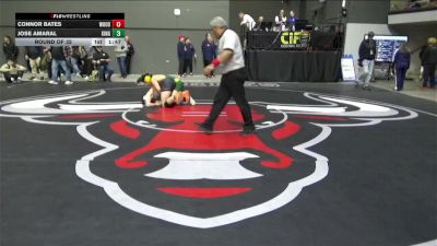 159 lbs Round Of 32 - Connor Bates, Woodlake vs Jose Amaral, Kingsburg