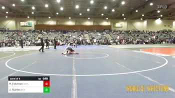 100 lbs Consi Of 4 - Hendrix Edstrom, Upper Valley Aces vs Josiah Ruelas, Shafter Youth Wrestling