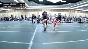 43 lbs Consi Of 4 - Kingston Jaramillo, Uintah vs Daniel Rojo, Los Bandidos