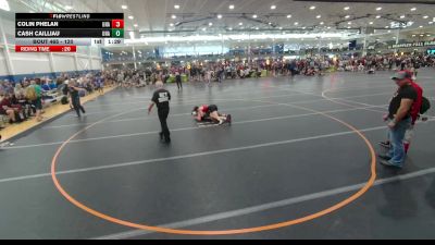 120 lbs Cons. Round 1 - Colin Phelan, Unattached vs Cash Cailliau, Unattached