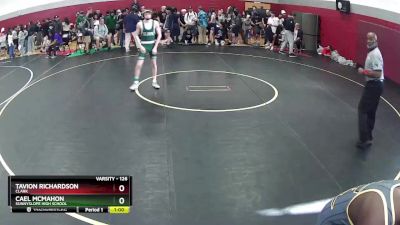 126 lbs Cons. Round 2 - Tavion Richardson, Clark vs Cael McMahon, Sunnyslope High School