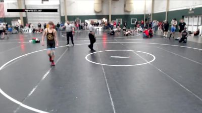 126 lbs Cons. Round 3 - Isaac Giancola, Next Level Training Academy vs Cash Anders, Crawford