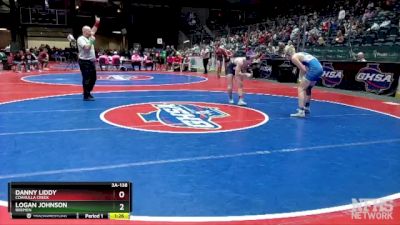 3A-138 lbs Quarterfinal - Logan Johnson, Bremen vs Danny Liddy, Coahulla Creek