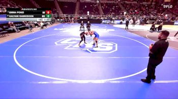 138 lbs Cons. Round 1 - Kalyani Ramkisoon, Middletown-9 vs Emma Ponzi, Niagara Wheatfield-6