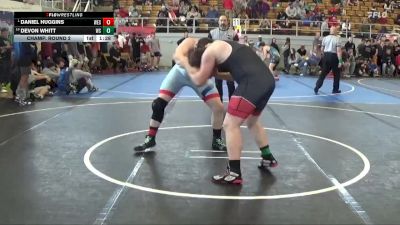 217 lbs Champ. Round 2 - Daniel Huggins, Westland vs Devon Whitt, Fredericktown High School