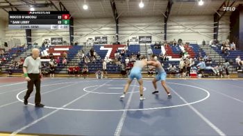 184 lbs Cons. Semi - Rocco D`Ascoli, Keiser University vs Sam Libby, Keiser University
