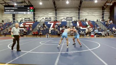 184 lbs Cons. Semi - Rocco D`Ascoli, Keiser University vs Sam Libby, Keiser University