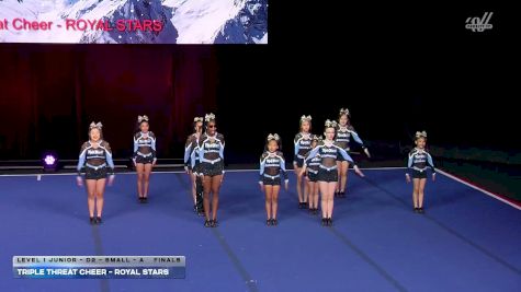 Triple Threat Cheer - Royal Stars [2026 L1 Junior - D2 - Small - A Finals] 2026 The D2 Summit