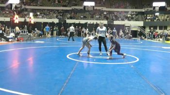 Rookie 3-5 80 Round 3 - Daniel Crick, Bull Island Grappling vs Grady Broberg, Tallwood Wrestling Club