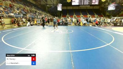 285 lbs Cons 32 #2 - MarQwuan Young, IL vs Jeremy Marshall, IL