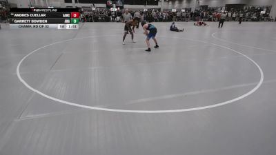 132 lbs Champ. Rd Of 32 - Garrett Bowden, Askren Wrestling Academy vs Andres Cuellar, All American Wrestling Club