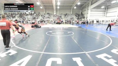 126 lbs Consi Of 32 #2 - Layla Gardner, MO vs Amelia Robison, MO