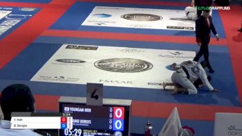 Youngam Noh vs Bruno Borges 2018 Abu Dhabi World Professional Jiu-Jitsu Championship