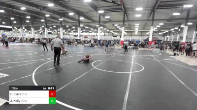 73 lbs Consolation - Eddie Sylva, Sturgis Youth WC vs Jessie Kelly, Monster Garage