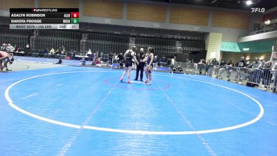 150 lbs Consolation - Tensei Thompson, Bishop Kelly vs Arseni Kikiniou, Poway