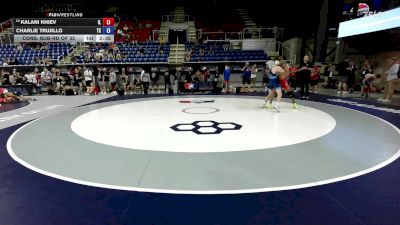 132 lbs Cons. Sub-rd Of 32 - Kalani Khiev, IL vs Charlie Trujillo, TX