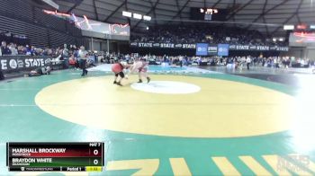 1B/2B 285 Quarterfinal - Braydon White, Okanogan vs Marshall Brockway, Mossyrock