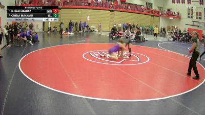 170 lbs Semifinal - Ionela Macavei, Hillsboro vs Jillian Hradec, Sumner