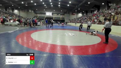 61 lbs Rr Rnd 3 - Cohen Hurst, Slate Wrestling Academy vs Liam Keller, North Forsyth Takedown Club