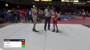 106 lbs Quarterfinal - Gavyn Sikich, Lions WC vs Luke Pullig, Team Texas