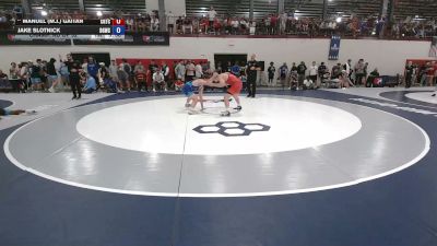 79 kg Champ. Rd Of 32 - Manuel (M.J.) Gaitan, Cyclone Regional Training Center vs Jake Slotnick, Blue & Gold Wrestling Club